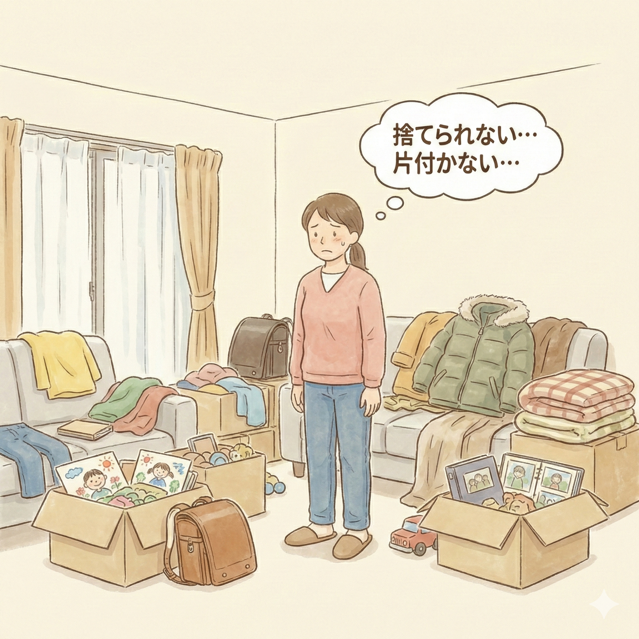 家が片付かない